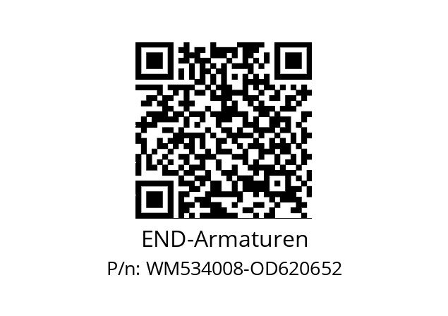   END-Armaturen WM534008-OD620652