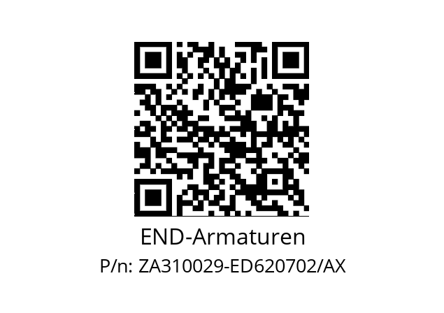   END-Armaturen ZA310029-ED620702/AX