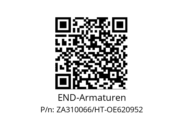   END-Armaturen ZA310066/HT-OE620952