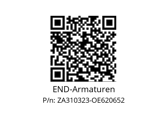   END-Armaturen ZA310323-OE620652