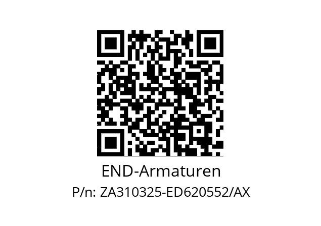   END-Armaturen ZA310325-ED620552/AX