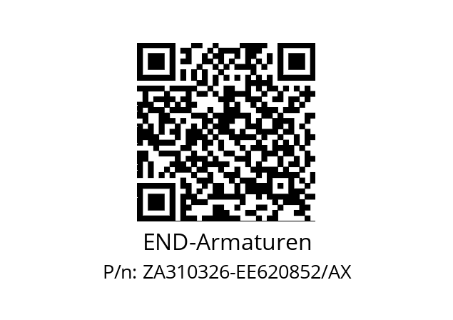   END-Armaturen ZA310326-EE620852/AX