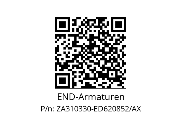   END-Armaturen ZA310330-ED620852/AX