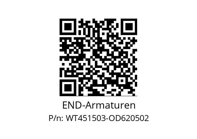   END-Armaturen WT451503-OD620502