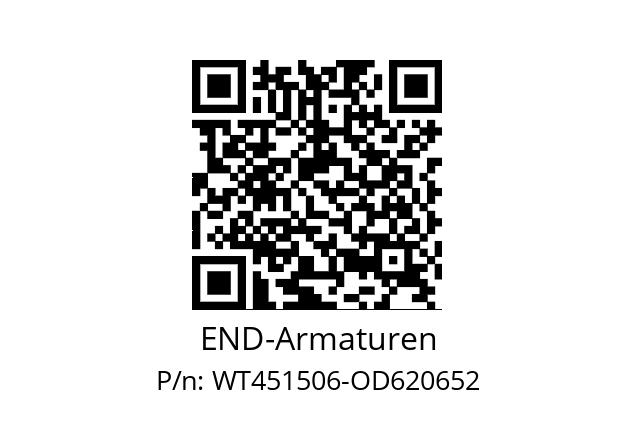   END-Armaturen WT451506-OD620652