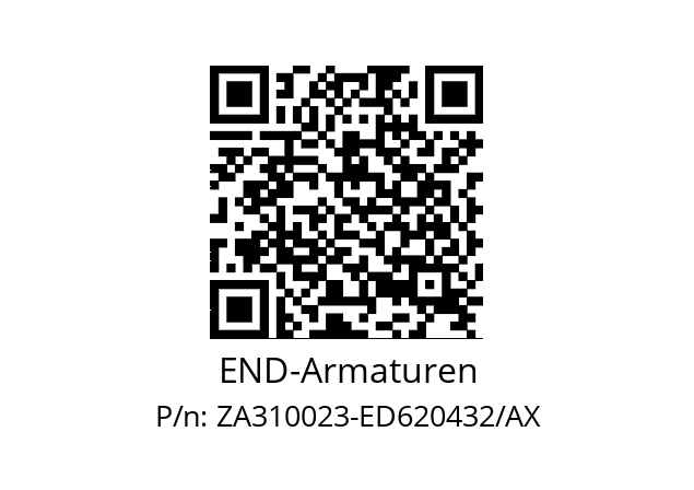   END-Armaturen ZA310023-ED620432/AX