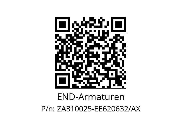   END-Armaturen ZA310025-EE620632/AX