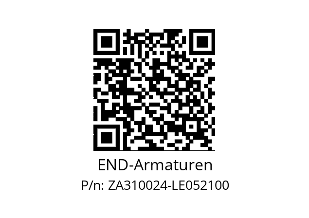   END-Armaturen ZA310024-LE052100