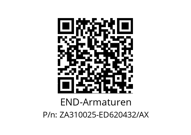   END-Armaturen ZA310025-ED620432/AX