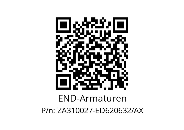   END-Armaturen ZA310027-ED620632/AX