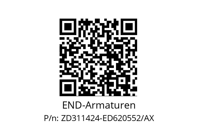   END-Armaturen ZD311424-ED620552/AX