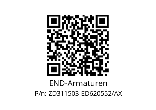   END-Armaturen ZD311503-ED620552/AX