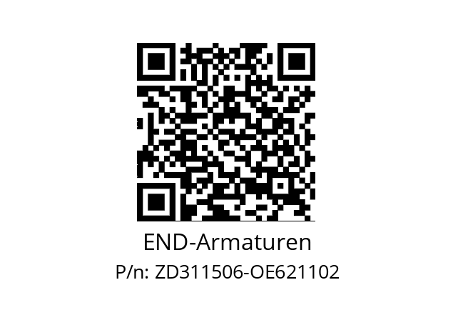   END-Armaturen ZD311506-OE621102