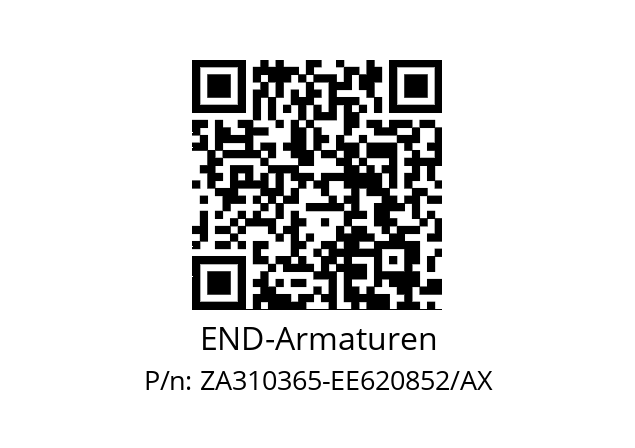   END-Armaturen ZA310365-EE620852/AX