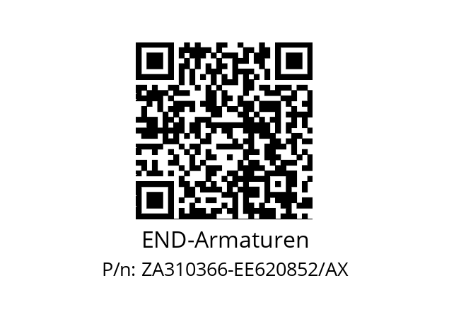   END-Armaturen ZA310366-EE620852/AX