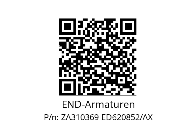   END-Armaturen ZA310369-ED620852/AX