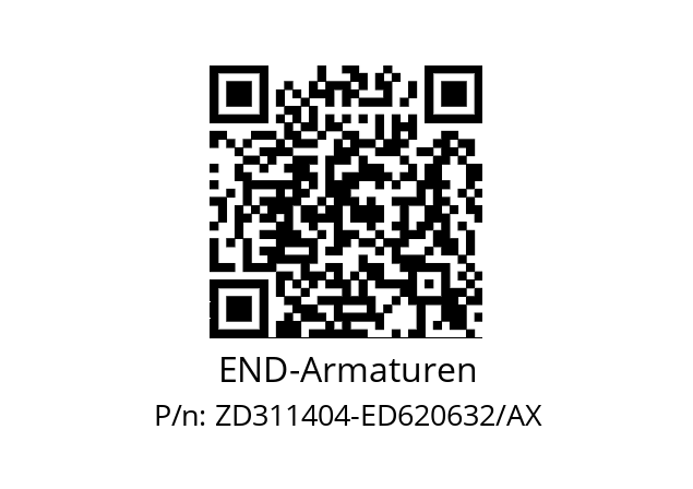   END-Armaturen ZD311404-ED620632/AX