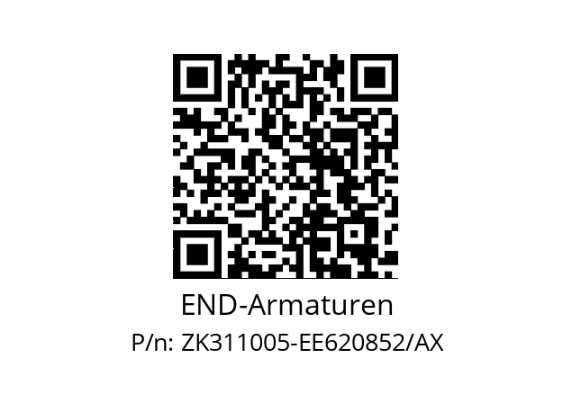   END-Armaturen ZK311005-EE620852/AX