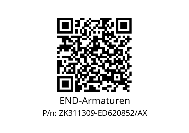   END-Armaturen ZK311309-ED620852/AX