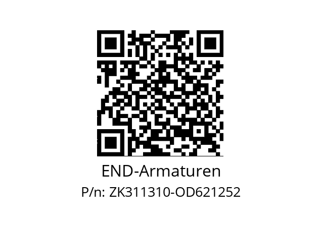   END-Armaturen ZK311310-OD621252