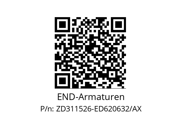   END-Armaturen ZD311526-ED620632/AX