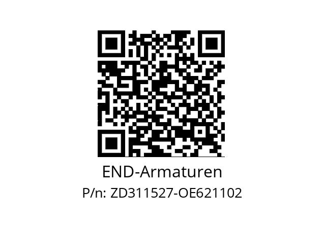   END-Armaturen ZD311527-OE621102