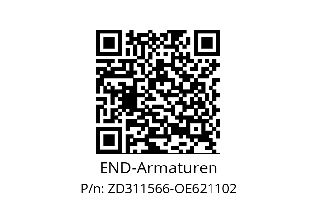   END-Armaturen ZD311566-OE621102