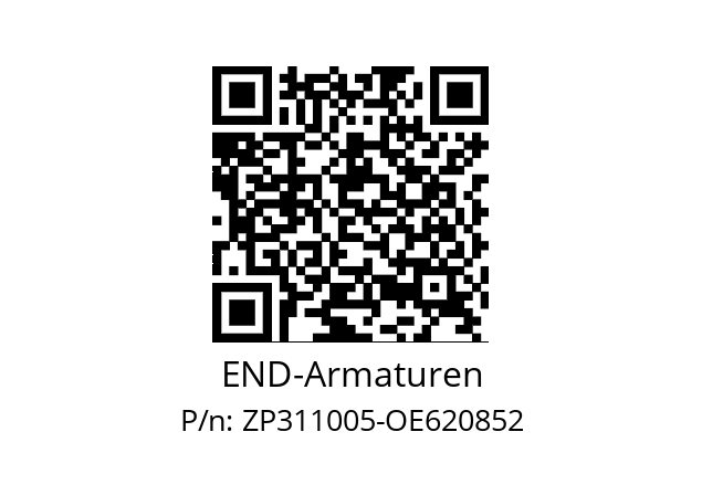   END-Armaturen ZP311005-OE620852