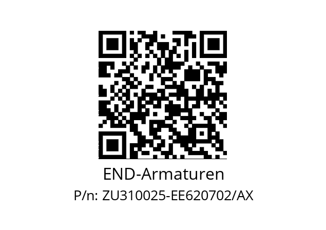   END-Armaturen ZU310025-EE620702/AX