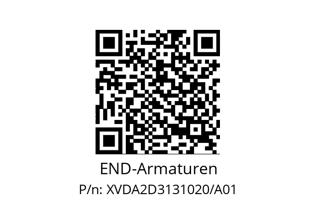   END-Armaturen XVDA2D3131020/A01