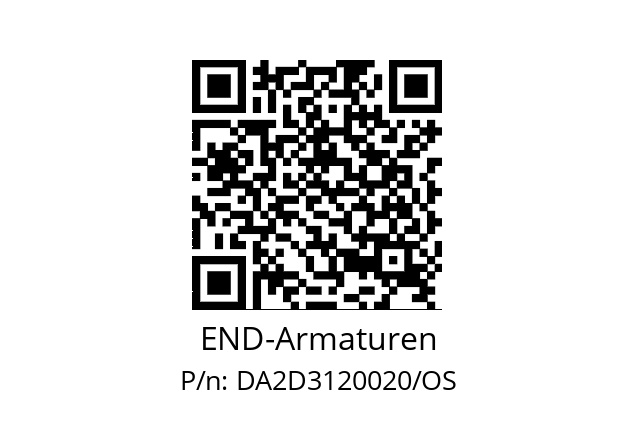   END-Armaturen DA2D3120020/OS