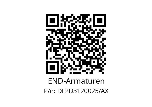   END-Armaturen DL2D3120025/AX