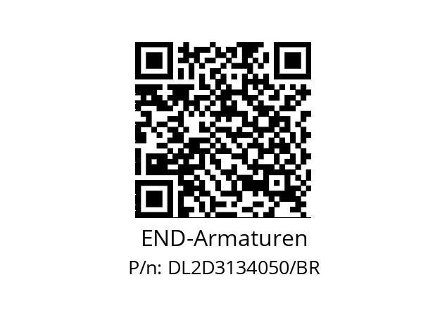   END-Armaturen DL2D3134050/BR