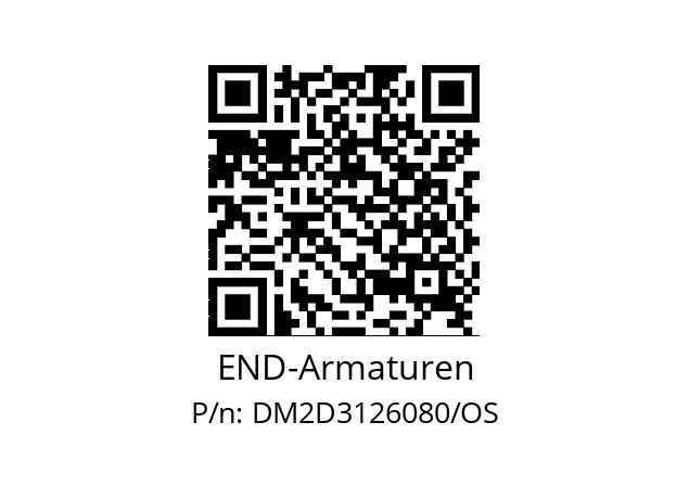   END-Armaturen DM2D3126080/OS