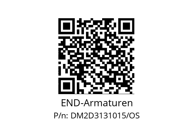   END-Armaturen DM2D3131015/OS