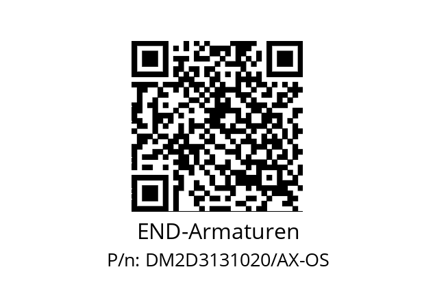   END-Armaturen DM2D3131020/AX-OS