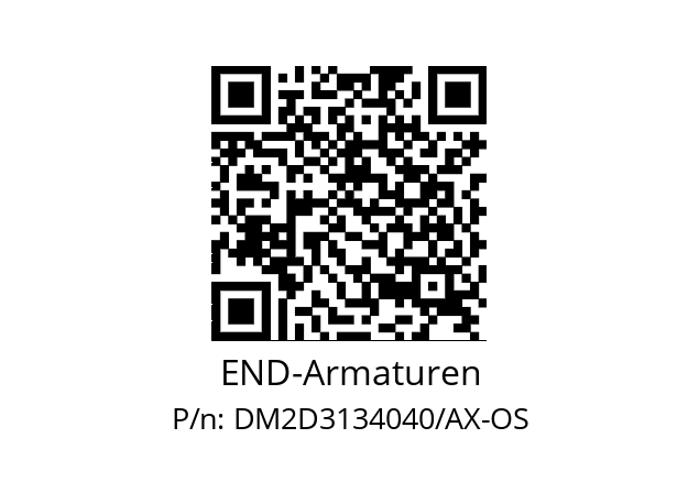   END-Armaturen DM2D3134040/AX-OS