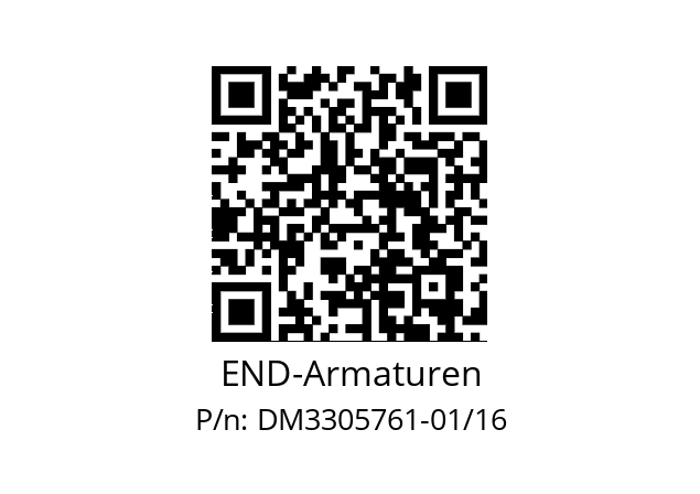   END-Armaturen DM3305761-01/16