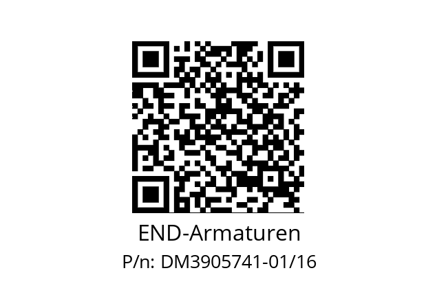   END-Armaturen DM3905741-01/16