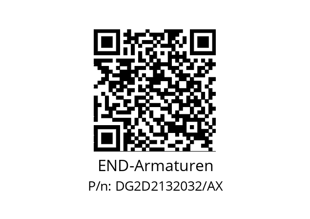   END-Armaturen DG2D2132032/AX