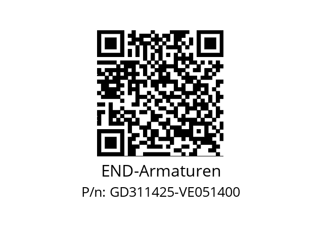   END-Armaturen GD311425-VE051400