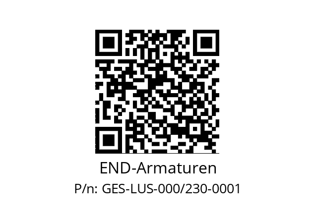   END-Armaturen GES-LUS-000/230-0001