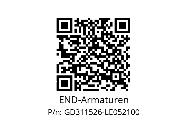   END-Armaturen GD311526-LE052100