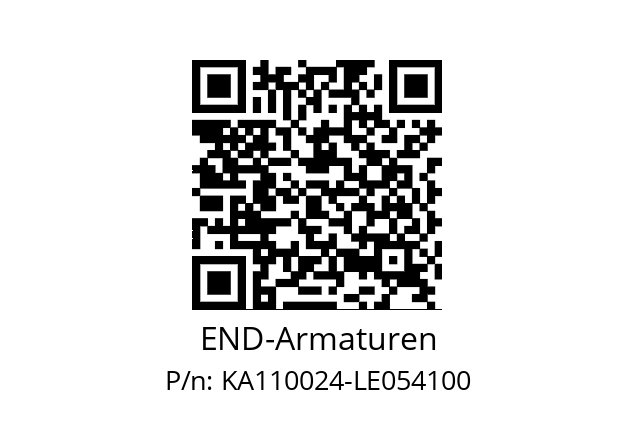   END-Armaturen KA110024-LE054100