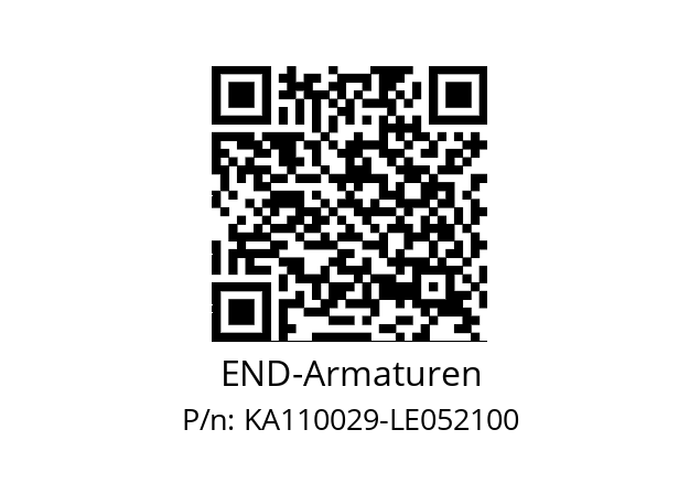   END-Armaturen KA110029-LE052100