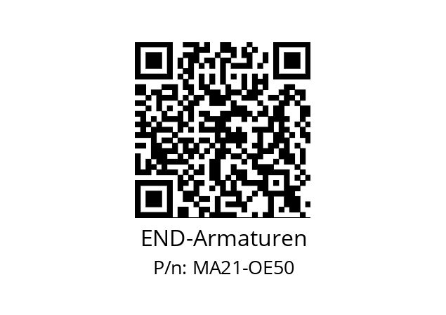   END-Armaturen MA21-OE50