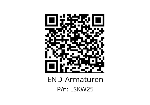   END-Armaturen LSKW25