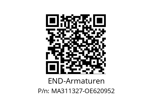   END-Armaturen MA311327-OE620952