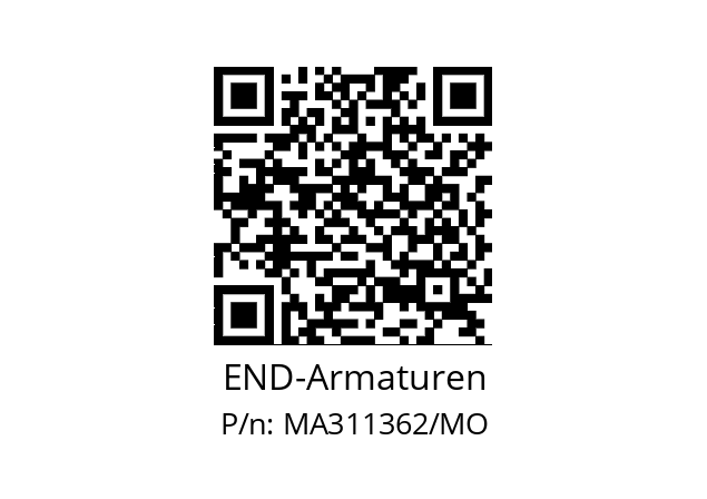   END-Armaturen MA311362/MO