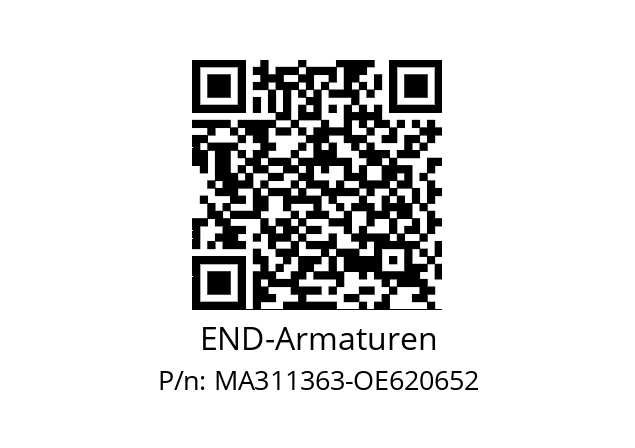   END-Armaturen MA311363-OE620652